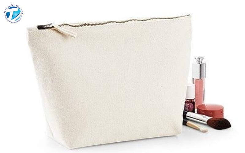 Túi đựng mỹ phẩm canvas